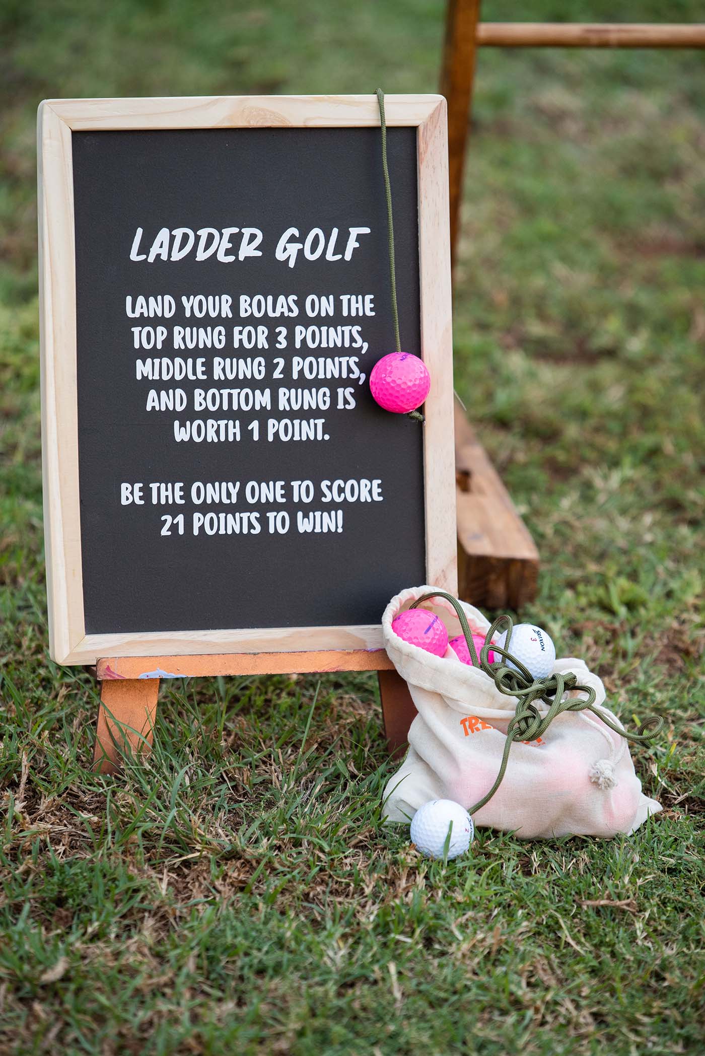 Ladder Golf to hire from Bloemfontein Lawn Games