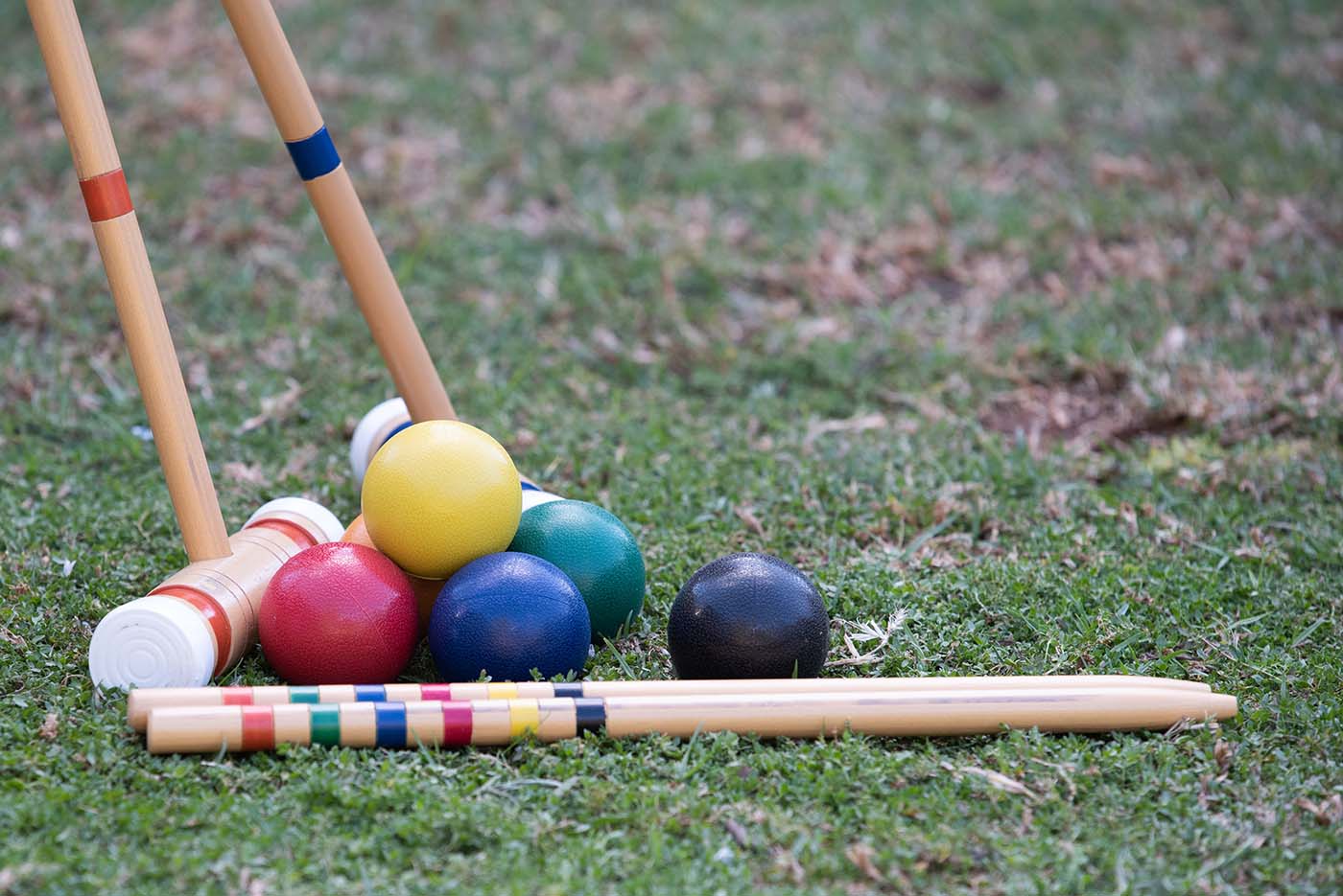 croquet set beautiful colours
